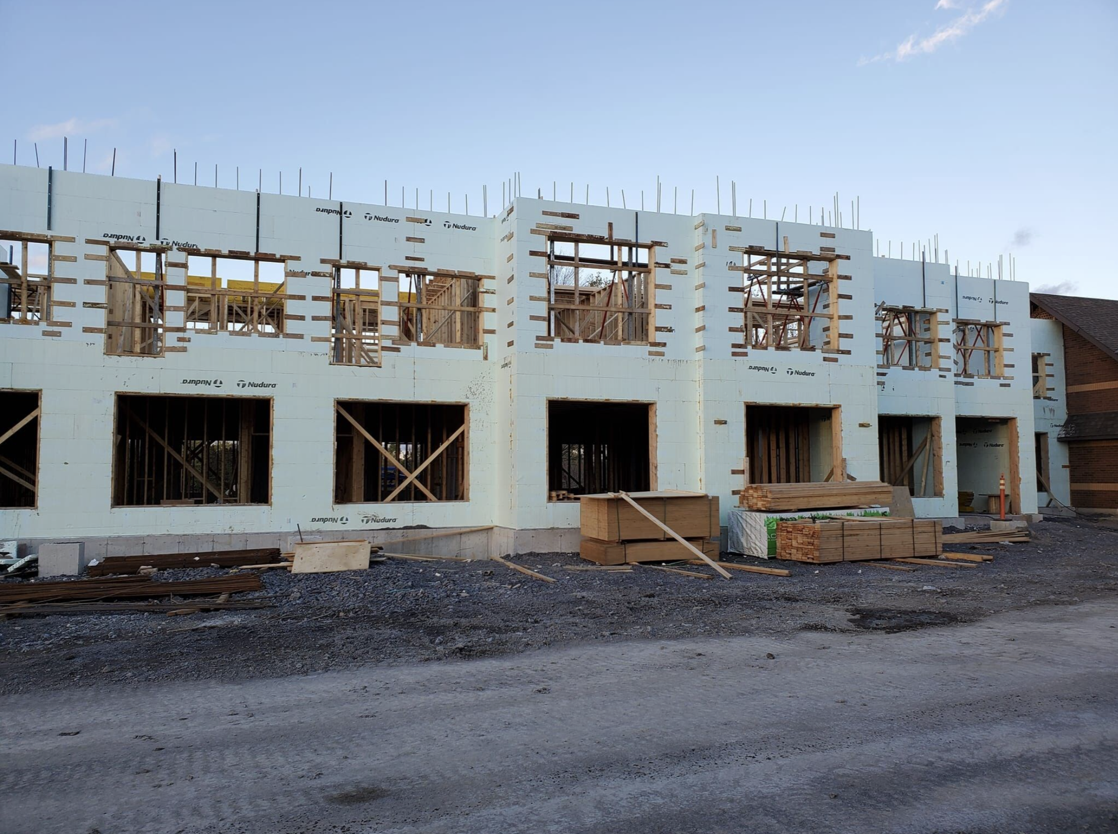 Early stage commercial build · Perras DiStefano Construction