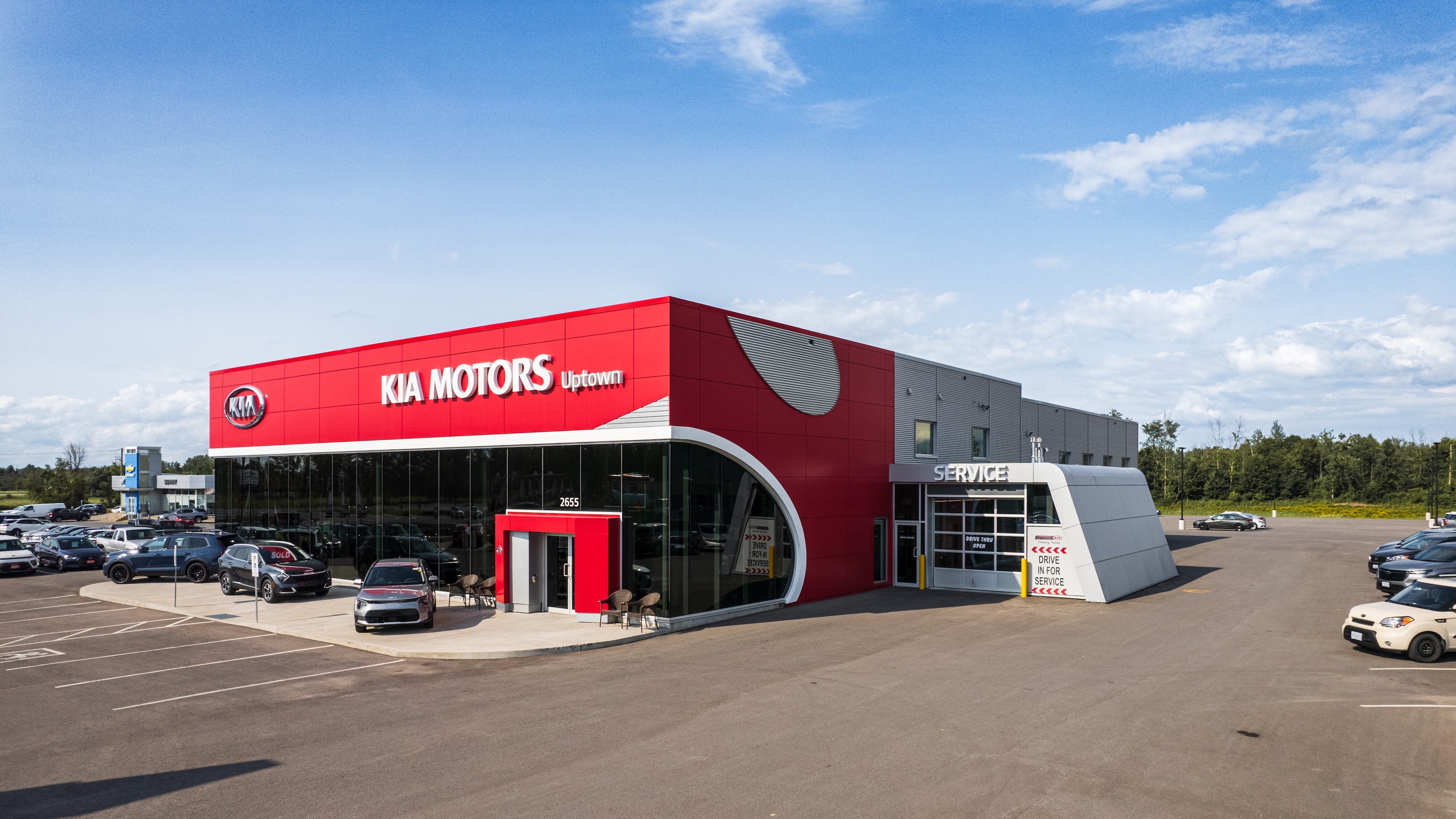 Uptown KIA dealership · Cornwall, Ontario · Perras DiStefano